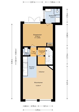 Medium property photo - Runstraat 6-2, 1016 GK Amsterdam